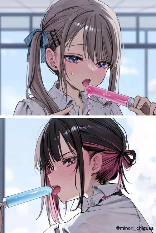 甜系少女漫画封面